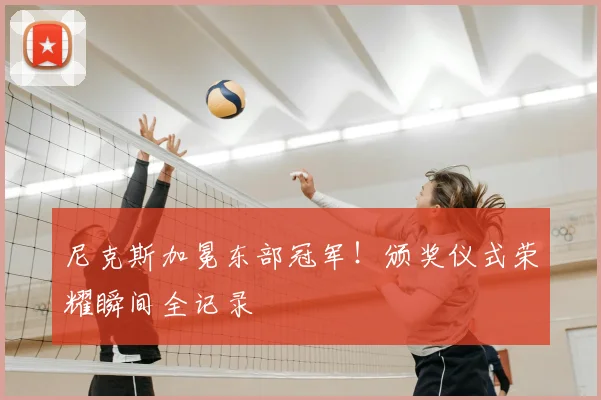 尼克斯加冕东部冠军！颁奖仪式荣耀瞬间全记录